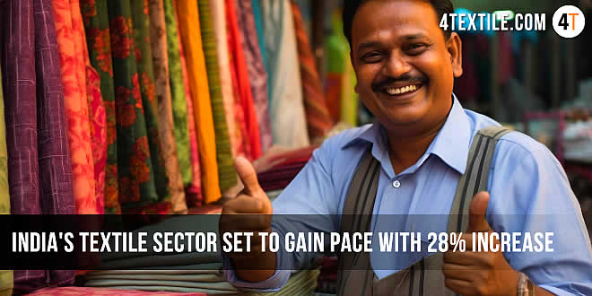 India's textile sector set to gain pace with 28 pc increase: NITMA