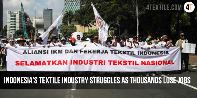 Indonesia textile industry struggles as thousands lose jobs