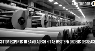 Cotton exports to Bangladesh hit as Western garment orders decrease