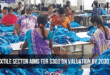 India Textile Sector Aims For $300 Bn Valuation By 2030